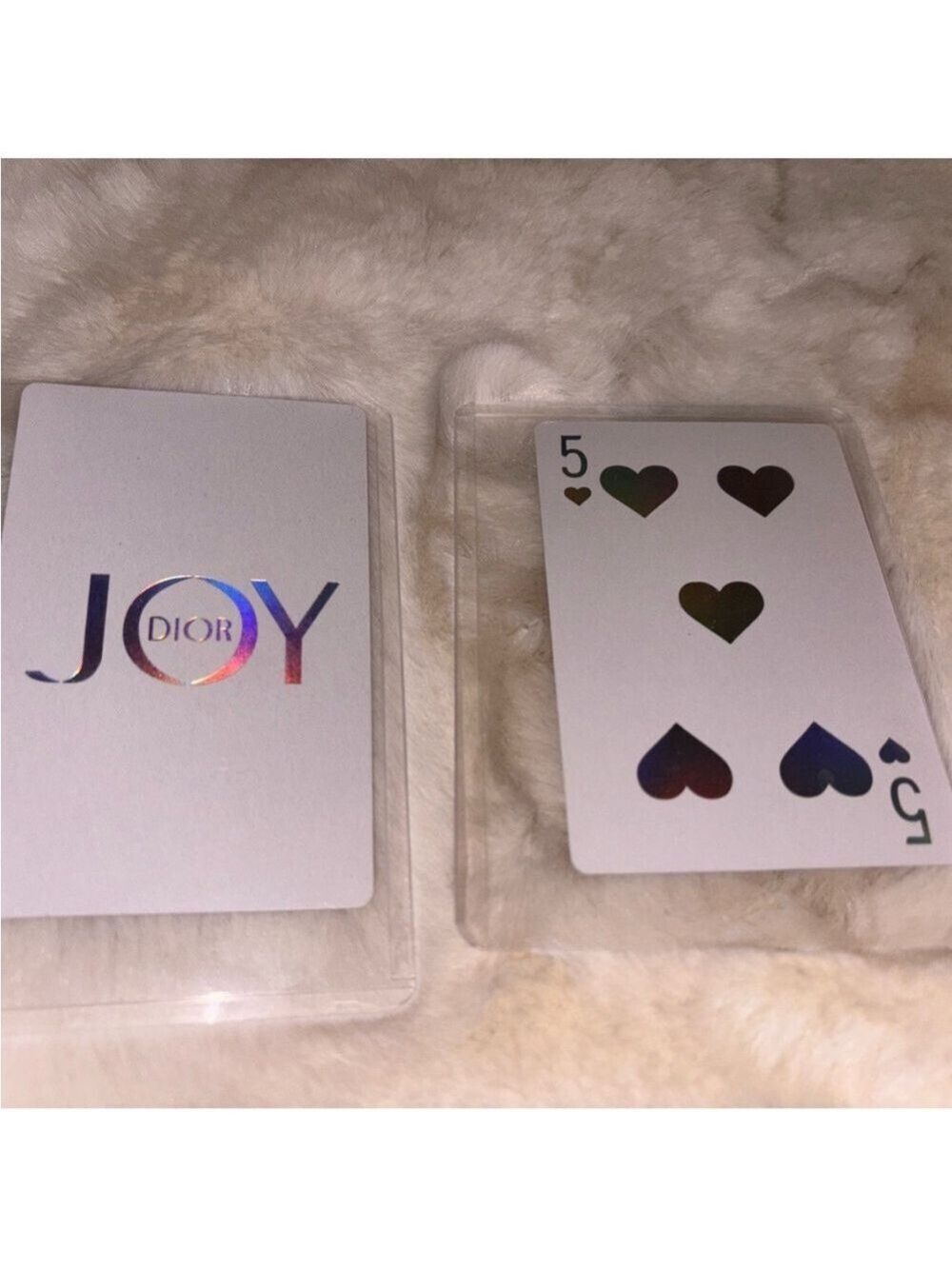 Dior Joy Multicolor Playing Card- 5 of 💕💕💕
